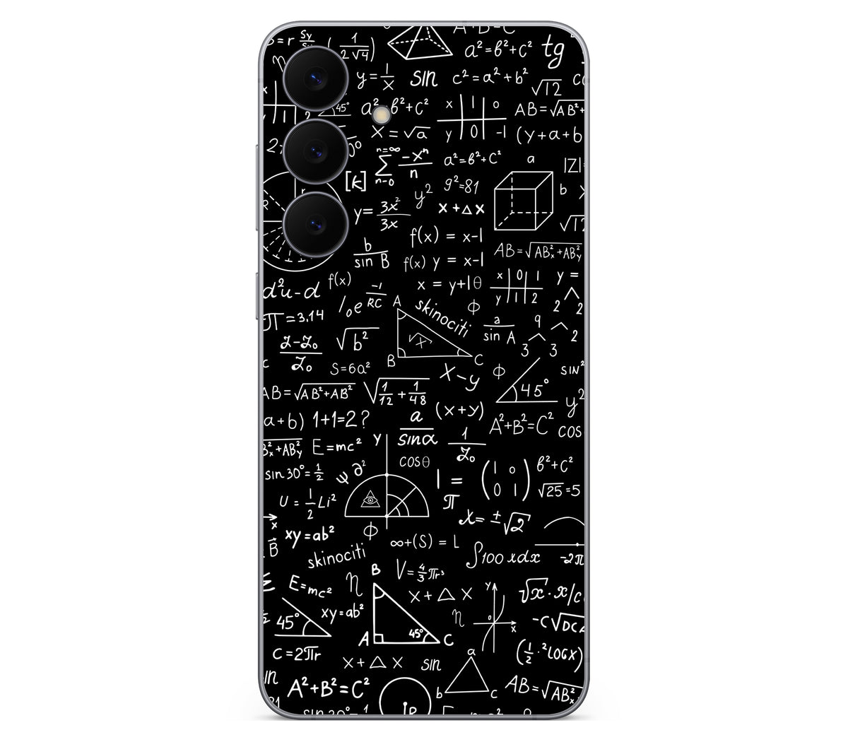 Galaxy S25 FE skin, Math Madness, back skin