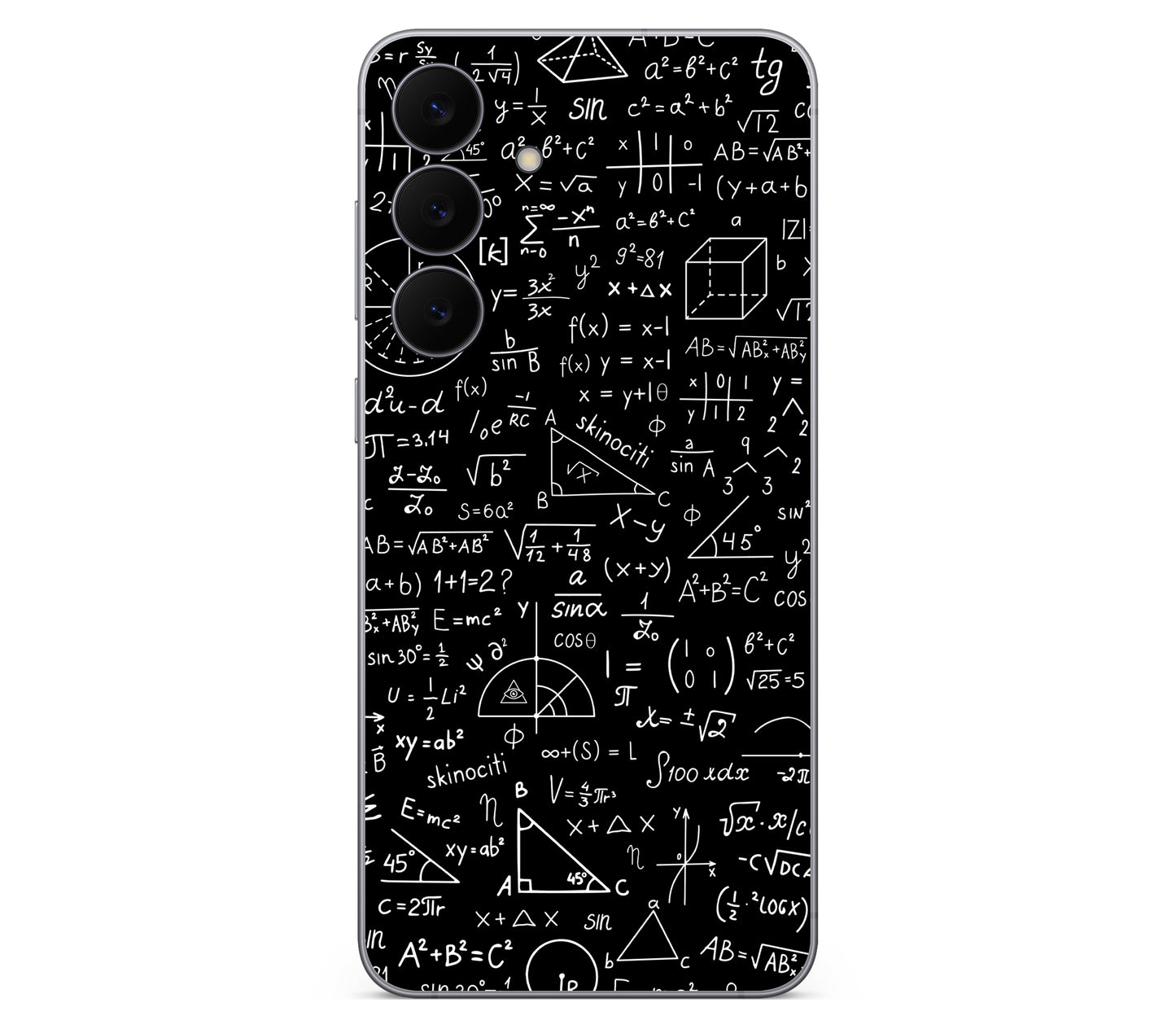 Galaxy S25 FE skin, Math Madness, back skin