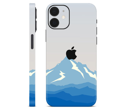 iPhone 12 Mini skin, Everest, full wrap with logo cutout