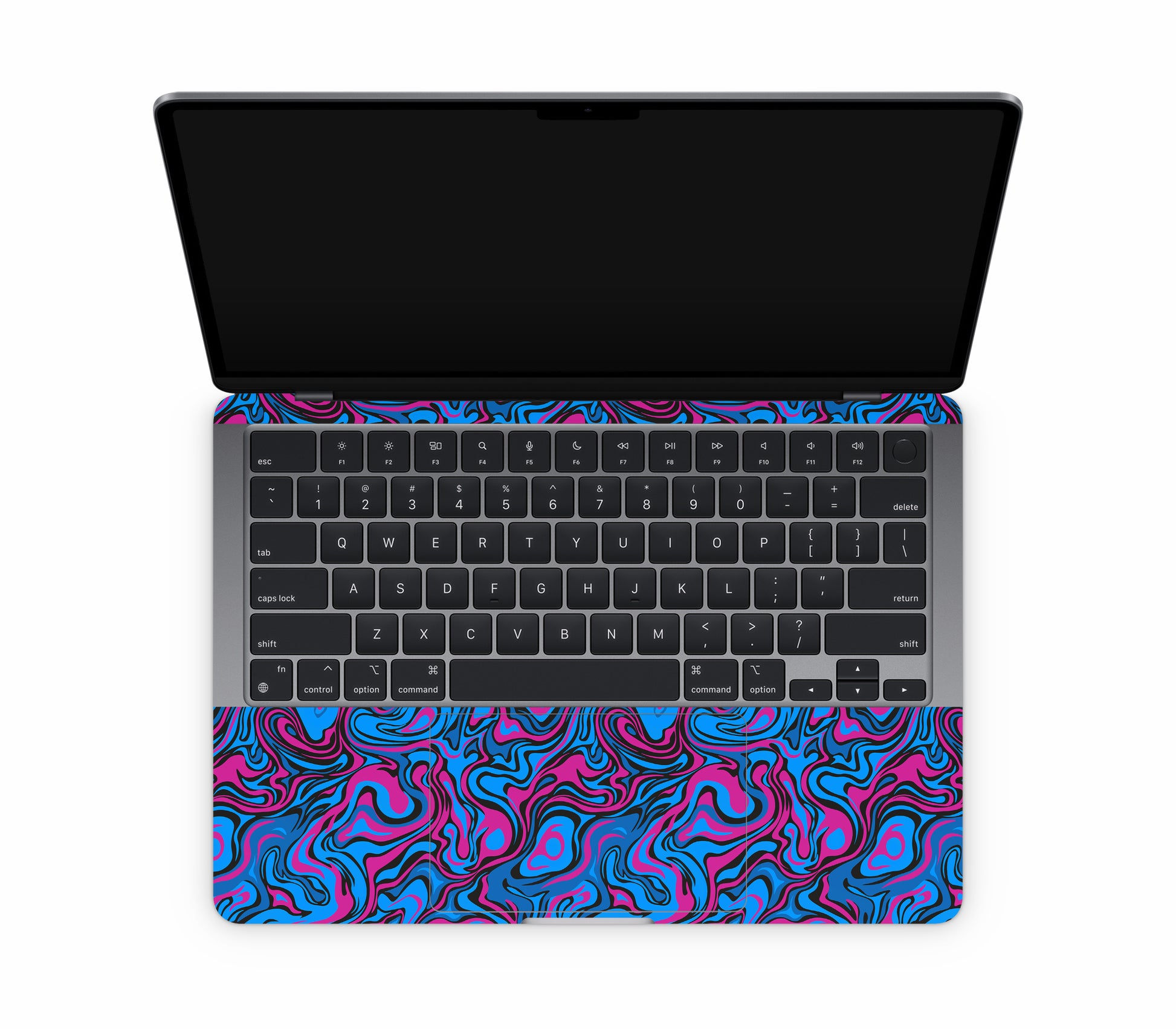 MacBook Air 13" (2022, M2) skin, Brain Drain, inside skin