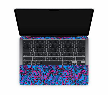 MacBook Air 13" (2022, M2) skin, Brain Drain, inside skin