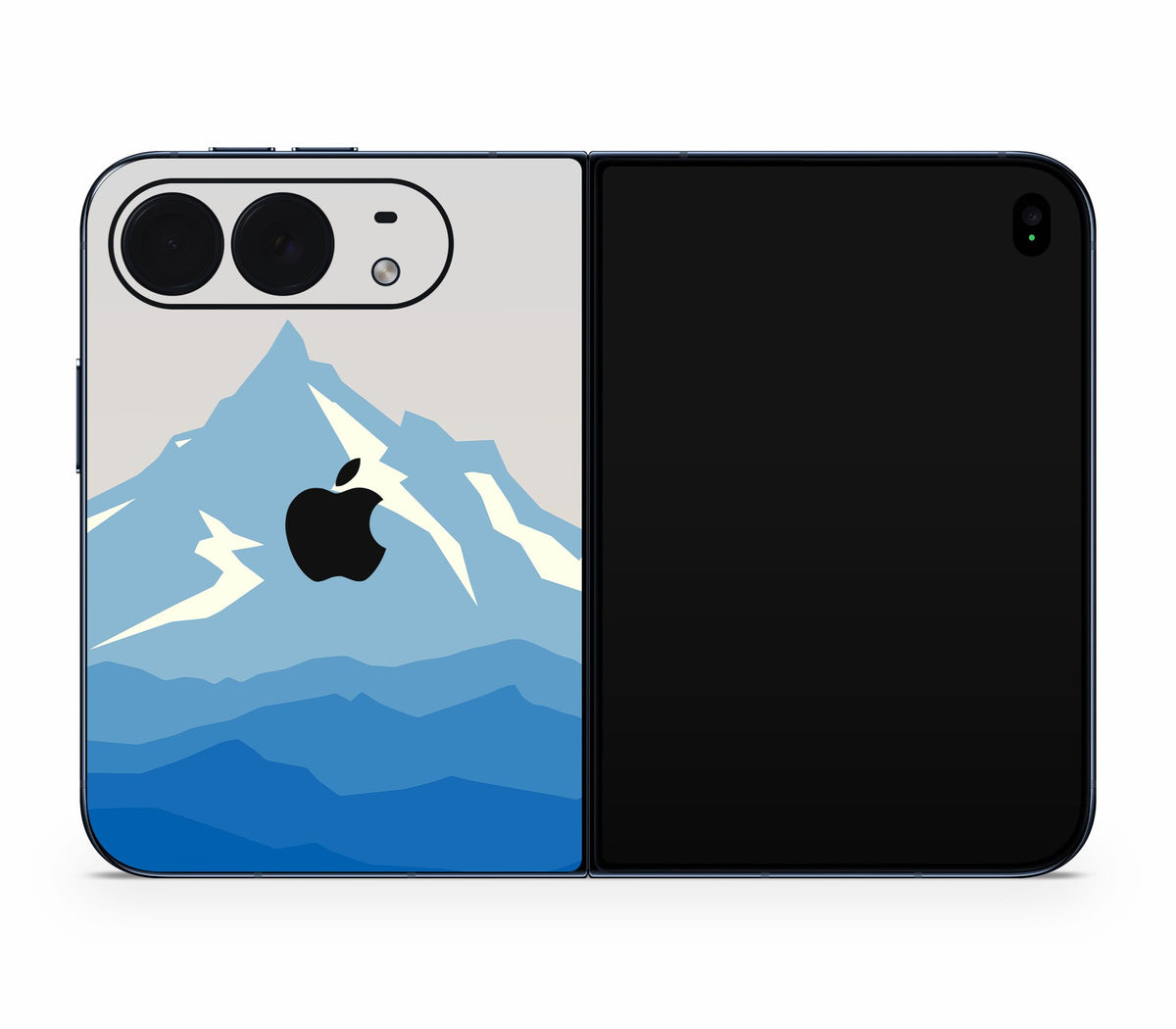 iPhone Duo skin, Everest, back skin with logo cutout
