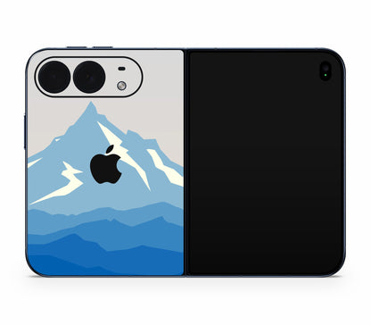 iPhone Duo skin, Everest, back skin with logo cutout