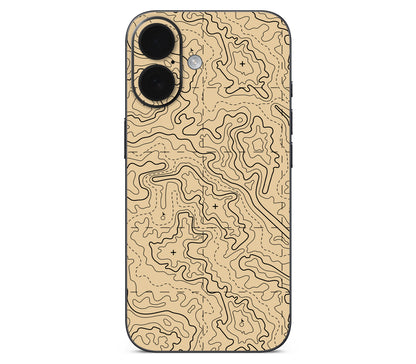 iPhone 16 Plus skin, Lockdown (Sandline), back skin without logo cutout