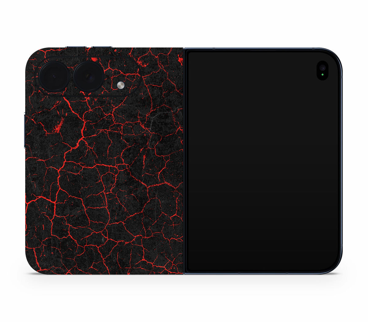 iPhone Duo skin, Hellcrack, full wrap without logo cutout