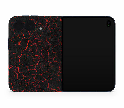 iPhone Duo skin, Hellcrack, full wrap without logo cutout