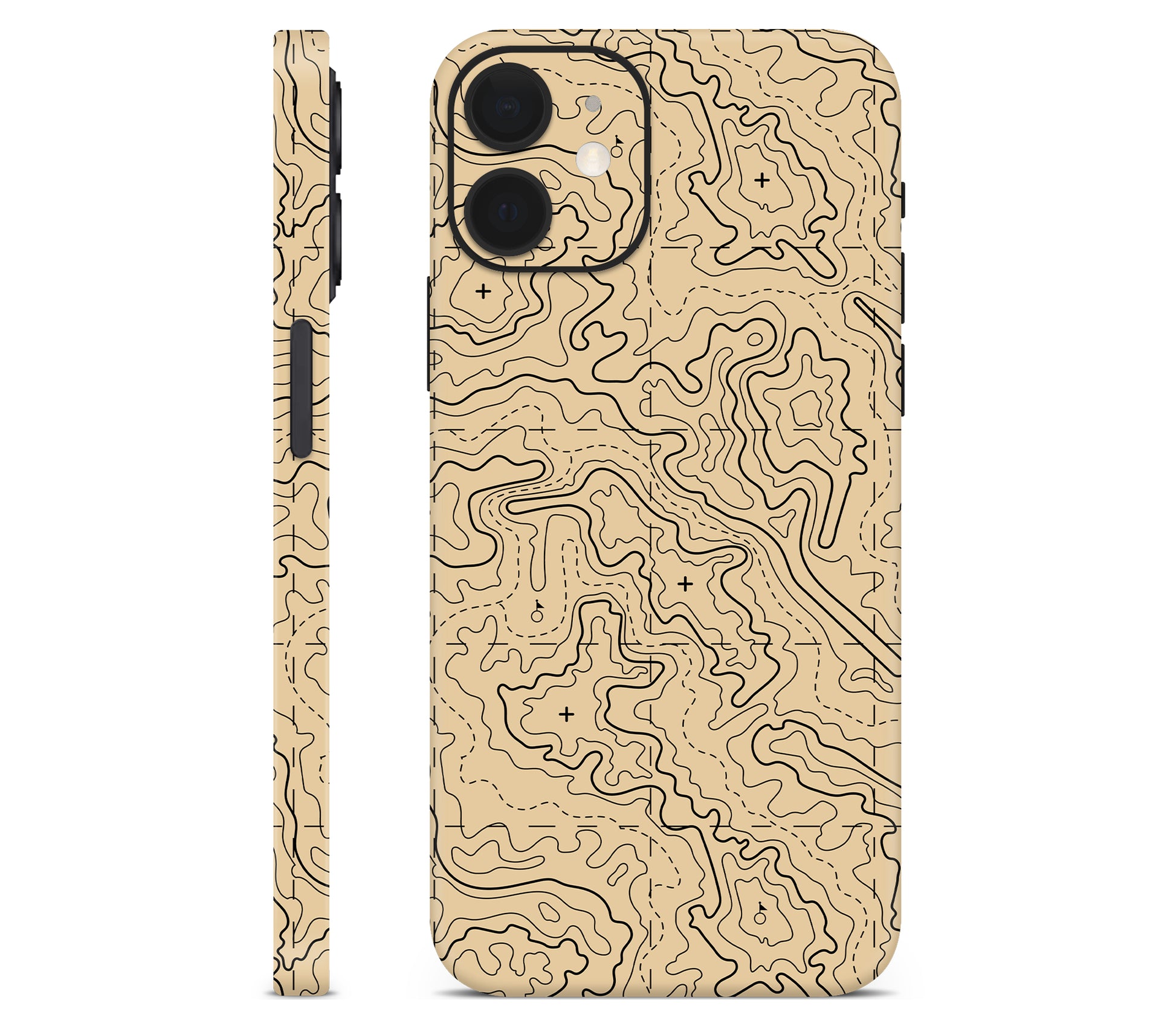 iPhone 12 skin, Lockdown (Sandline), full wrap without logo cutout