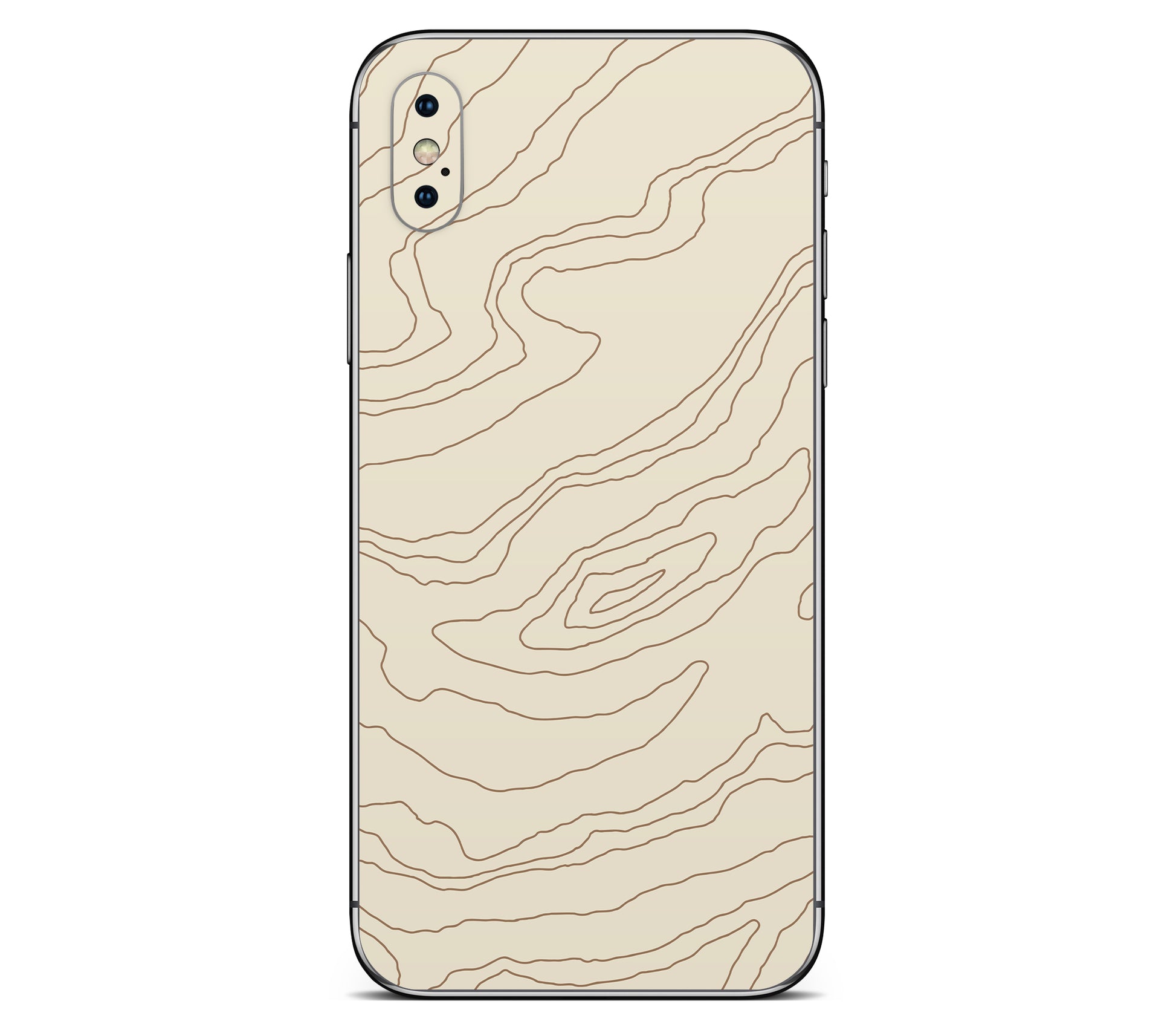 iPhone XS skin, Dune, back skin without logo cutout