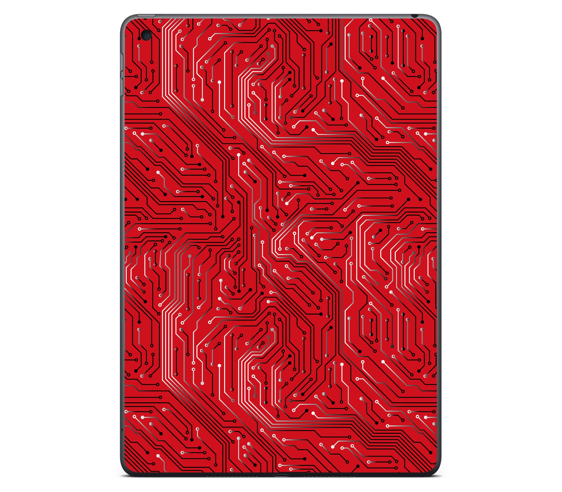 iPad 10.2" (2021, Gen 9) skin, REDLINE, back skin without logo cutout