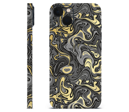 iPhone 13 Mini skin, Damnation, full wrap without logo cutout