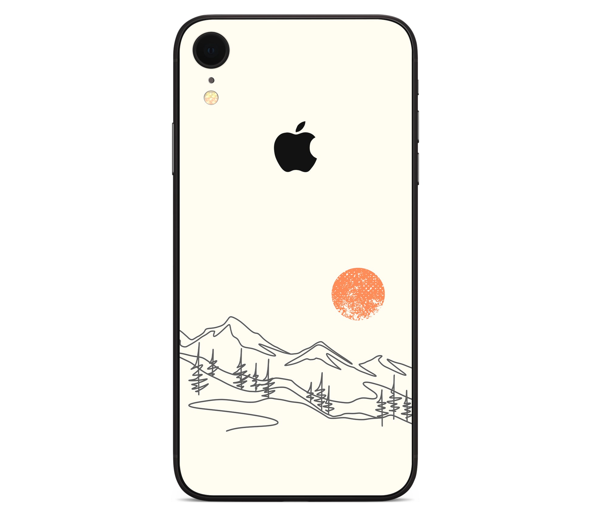 iPhone XR skin, Offline, back skin with logo cutout