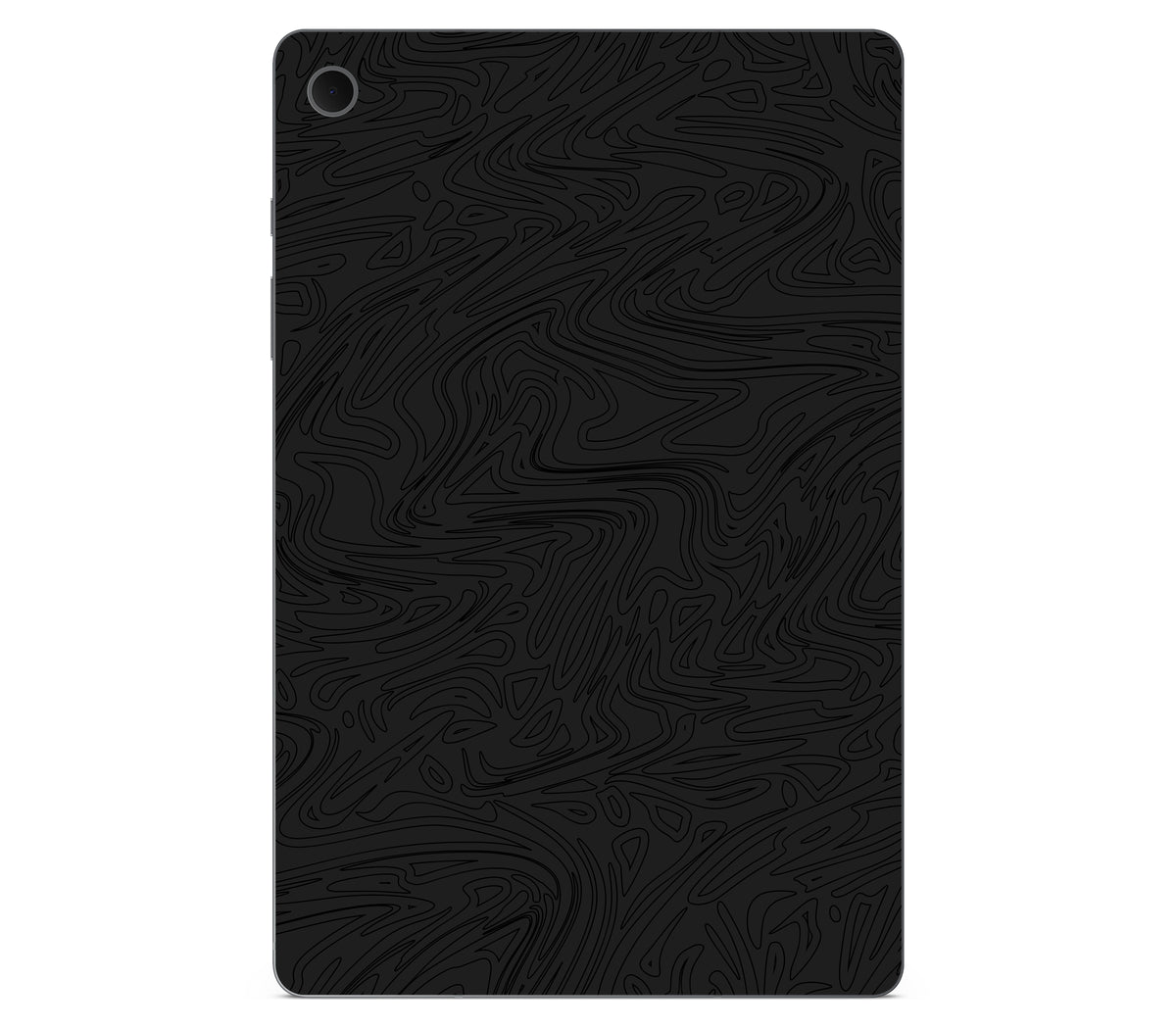 Galaxy Tab S10 Lite skin, Black Ice, back skin