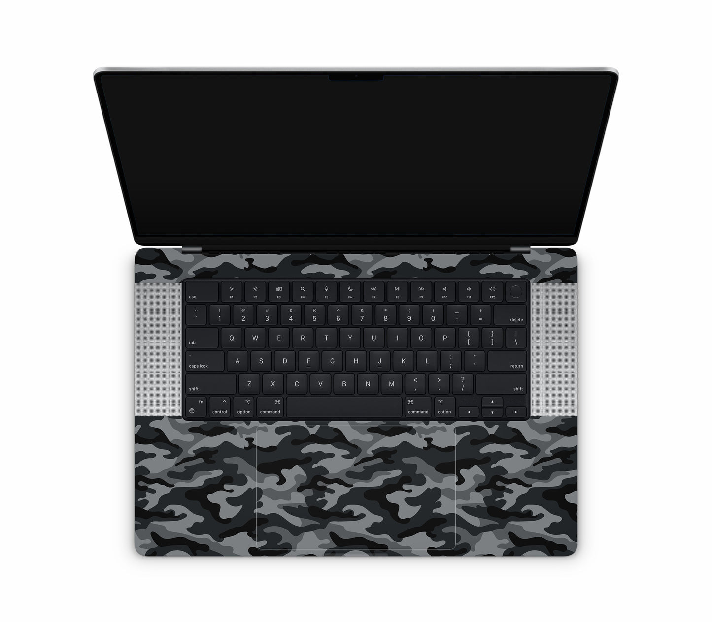 MacBook Pro 16" (2022, M2) skin, Urban Camo, inside skin