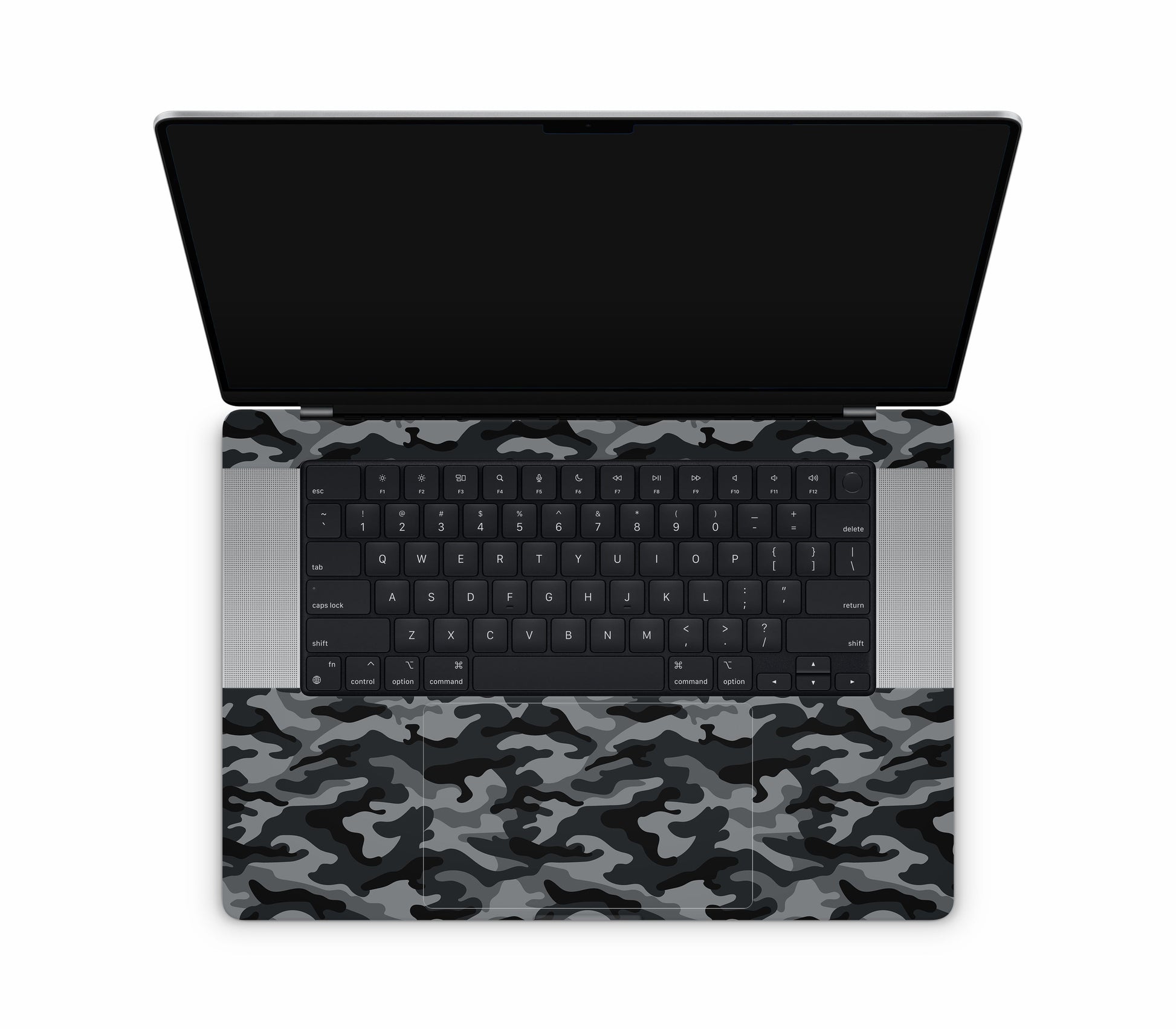 MacBook Pro 16" (2022, M2) skin, Urban Camo, inside skin