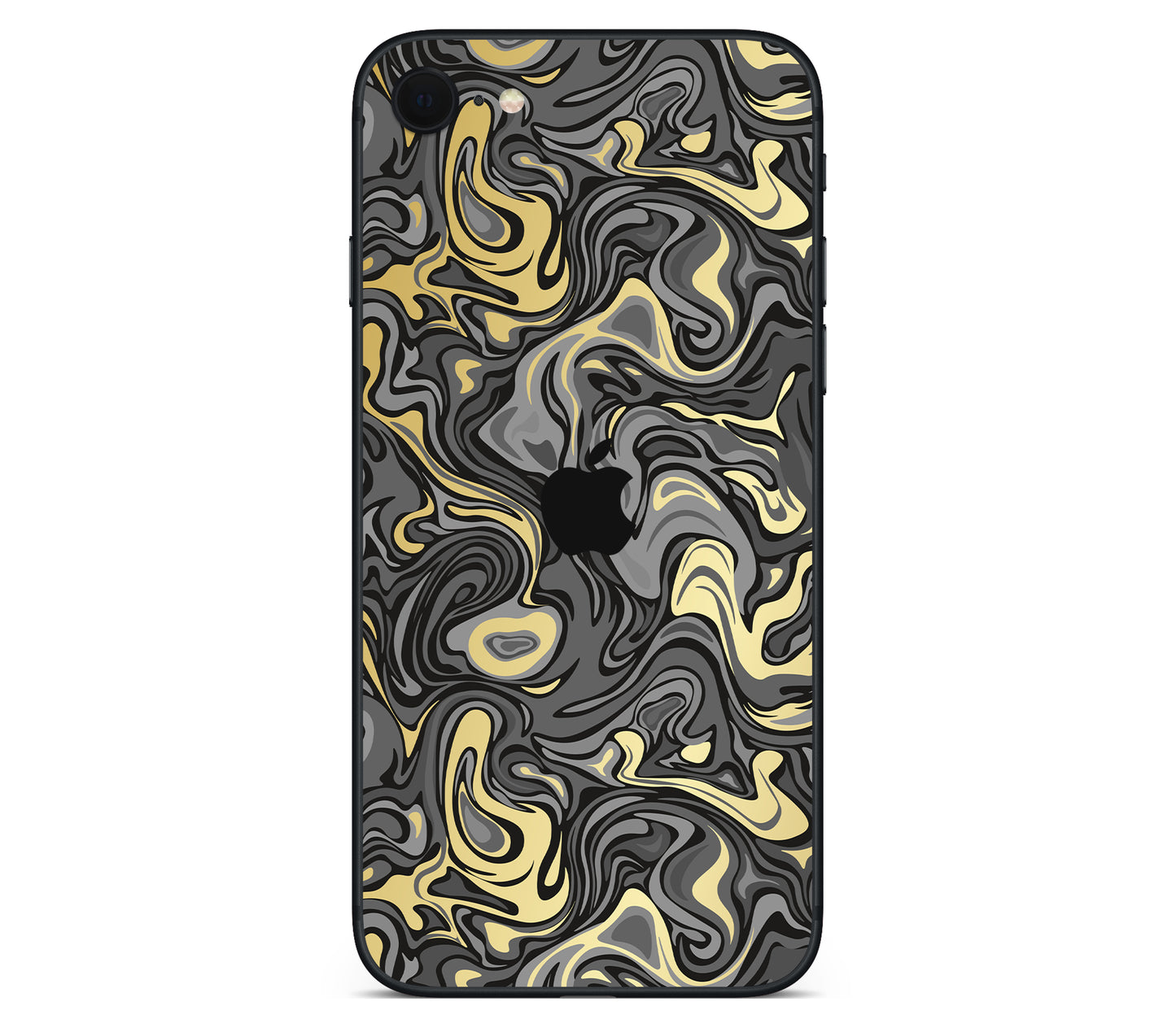 iPhone SE 2020 Gen2 skin, Damnation, back skin with logo cutout