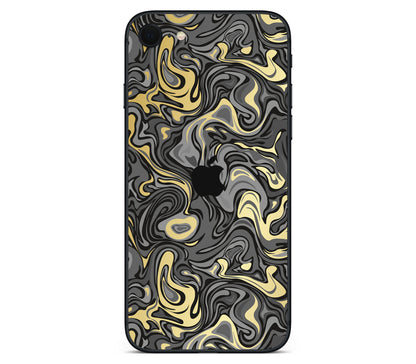 iPhone SE 2020 Gen2 skin, Damnation, back skin with logo cutout
