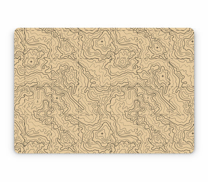 MacBook Pro 16" (2024, M4) skin, Lockdown (Sandline), top skin without logo cutout