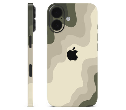 iPhone 16 Plus skin, Drift (Mirage), full wrap with logo cutout