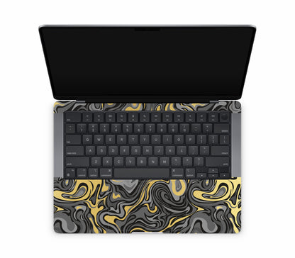 MacBook Pro 14" (2021, M1) skin, Damnation, inside skin