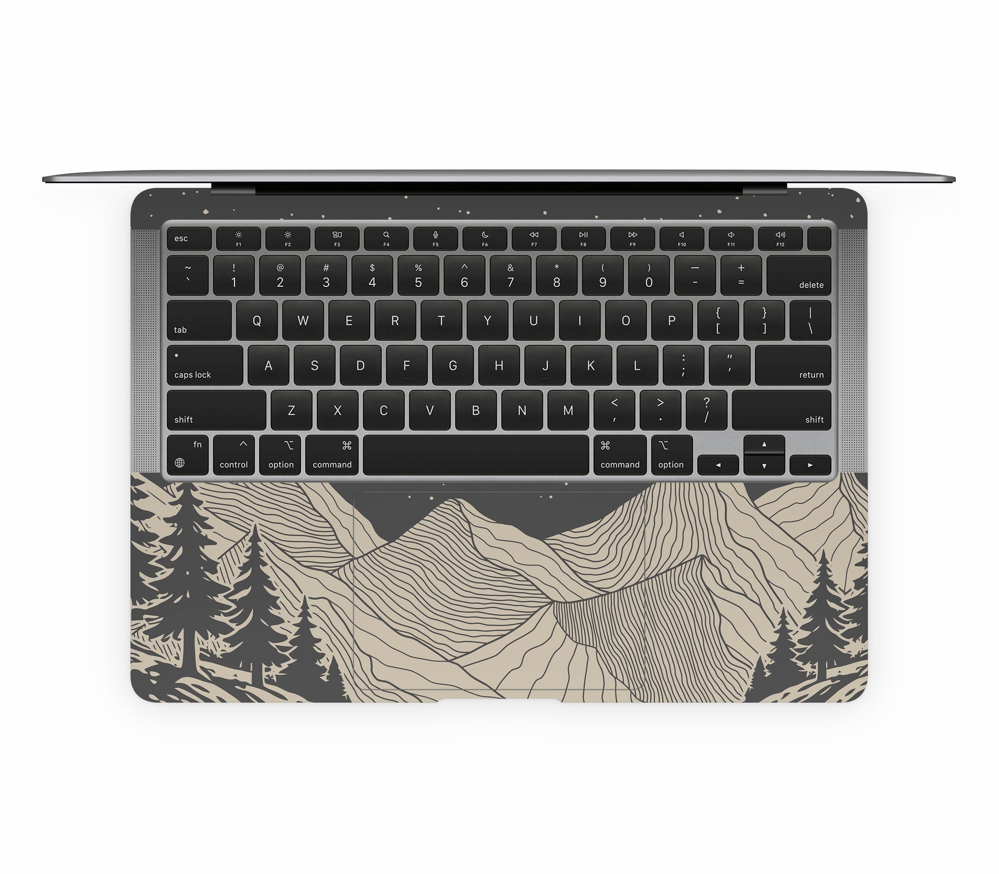 MacBook Air 13" (2020, M1) skin, Nightline, inside skin