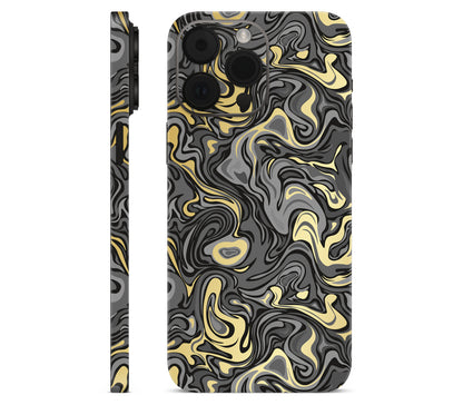 iPhone 14 Pro skin, Damnation, full wrap without logo cutout