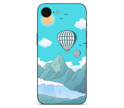 iPhone 17e skin, Altitude Error, back skin without logo cutout