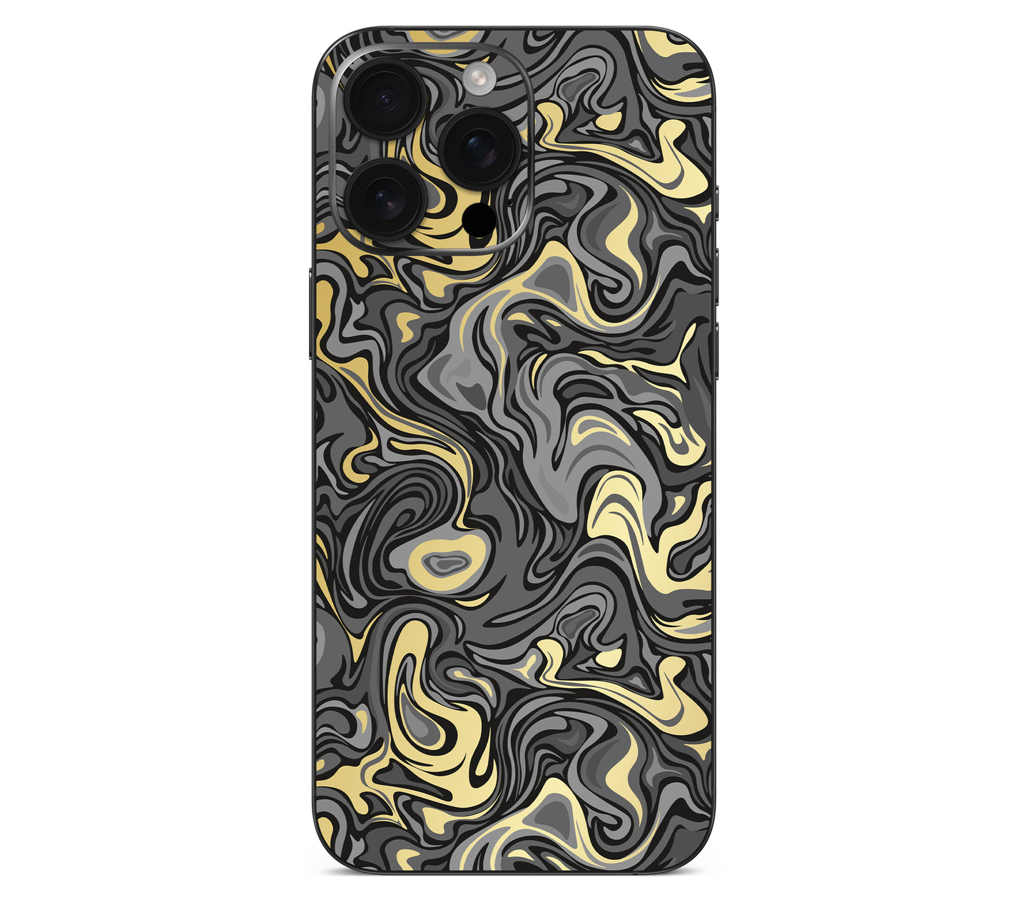 iPhone 16 Pro Max skin, Damnation, back skin without logo cutout