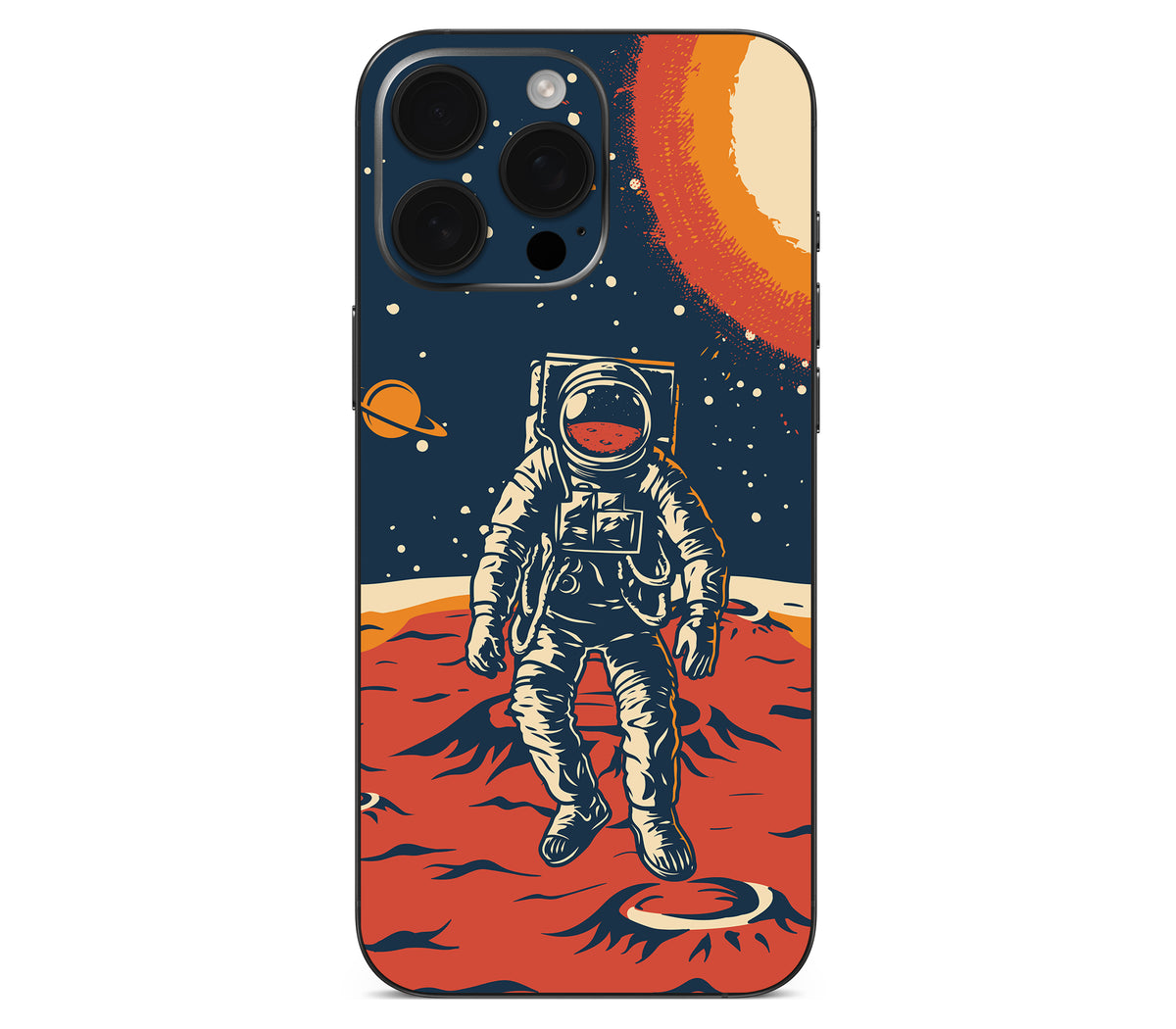 iPhone 16 Pro skin, Martian, back skin