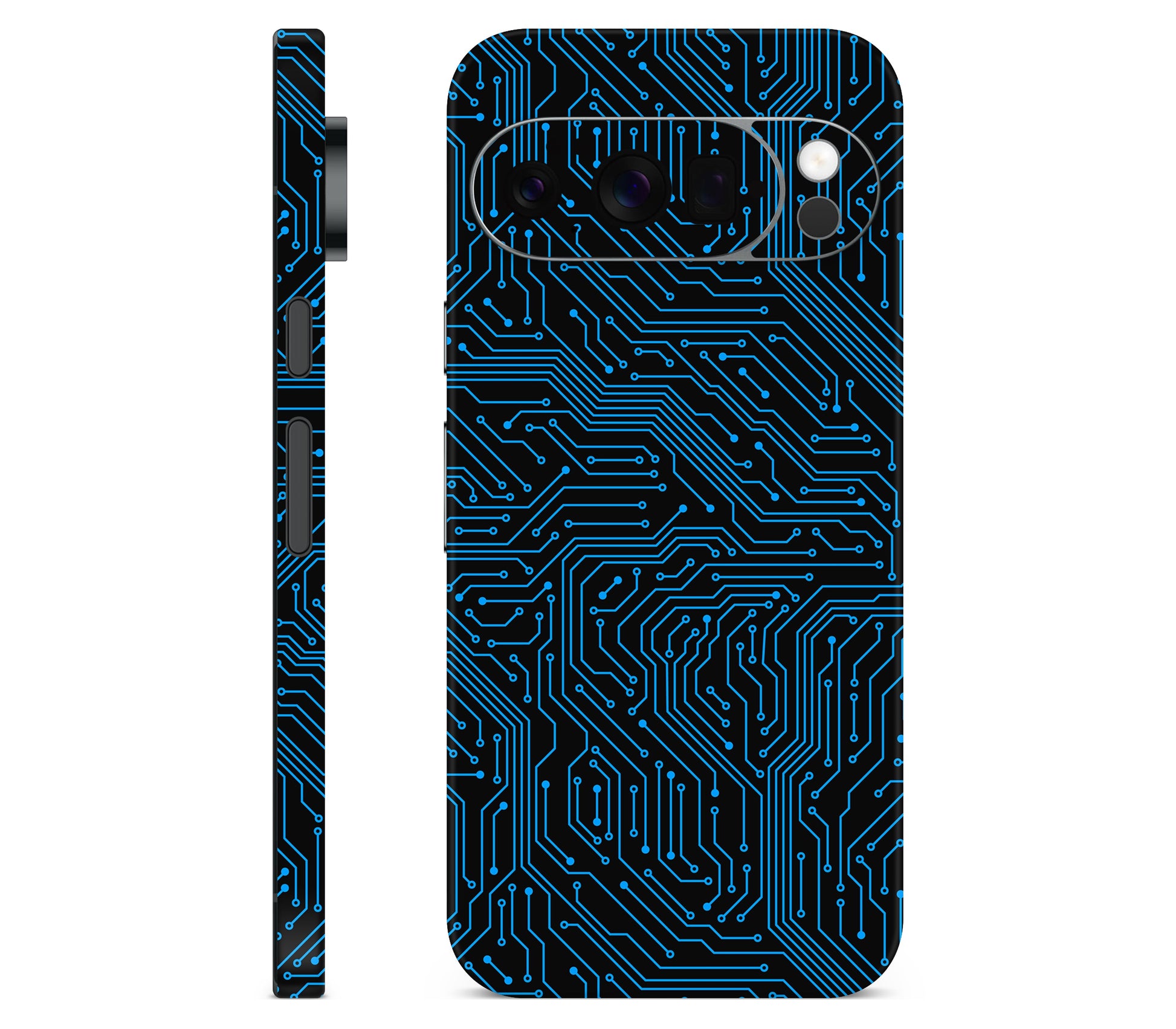 Google Pixel 11 Pro skin, Eternal Blue, full wrap skin