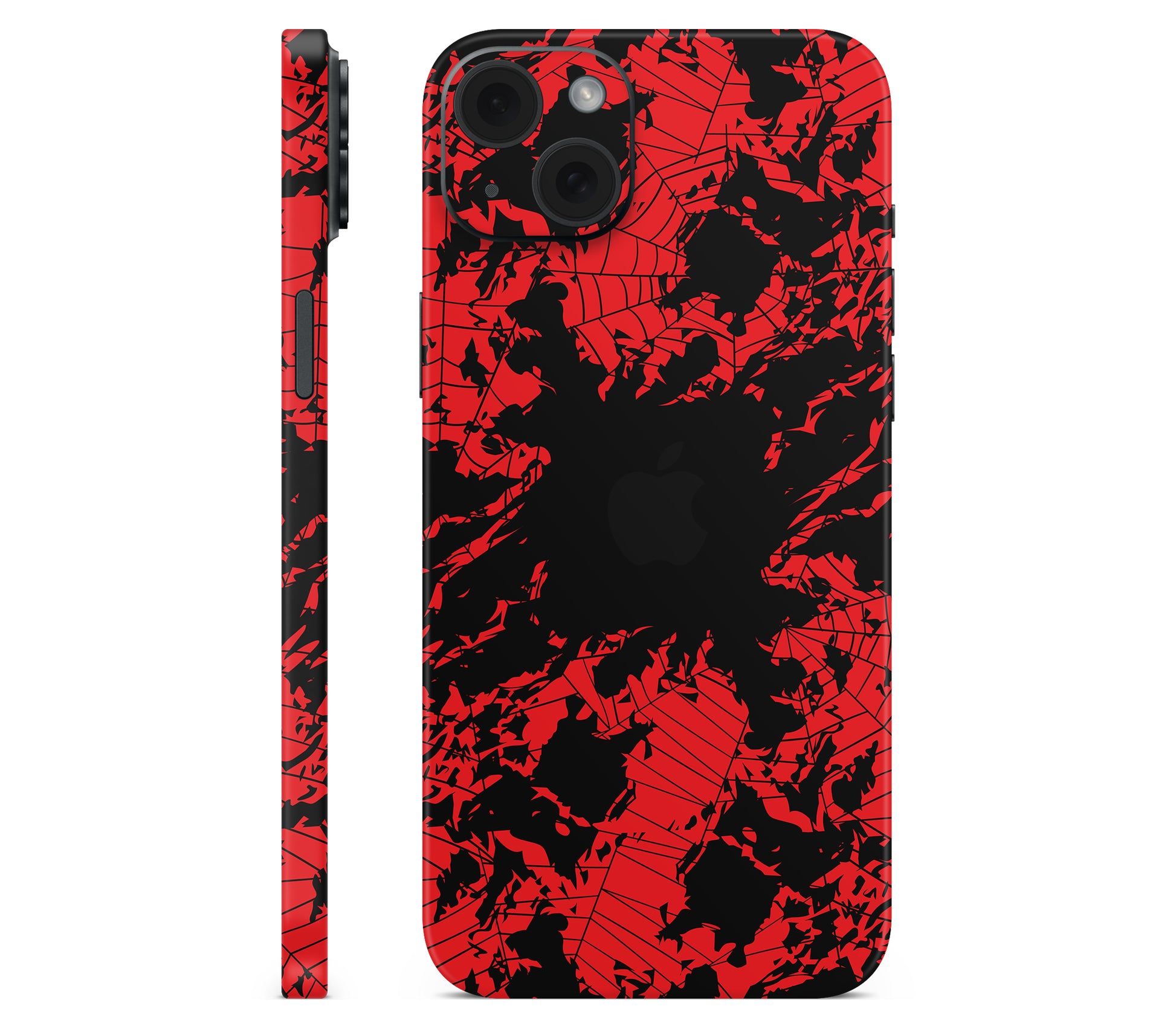 iPhone 15 Plus skin, Deadlink, full wrap with logo cutout