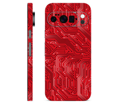 Google Pixel 11 Pro skin, REDLINE