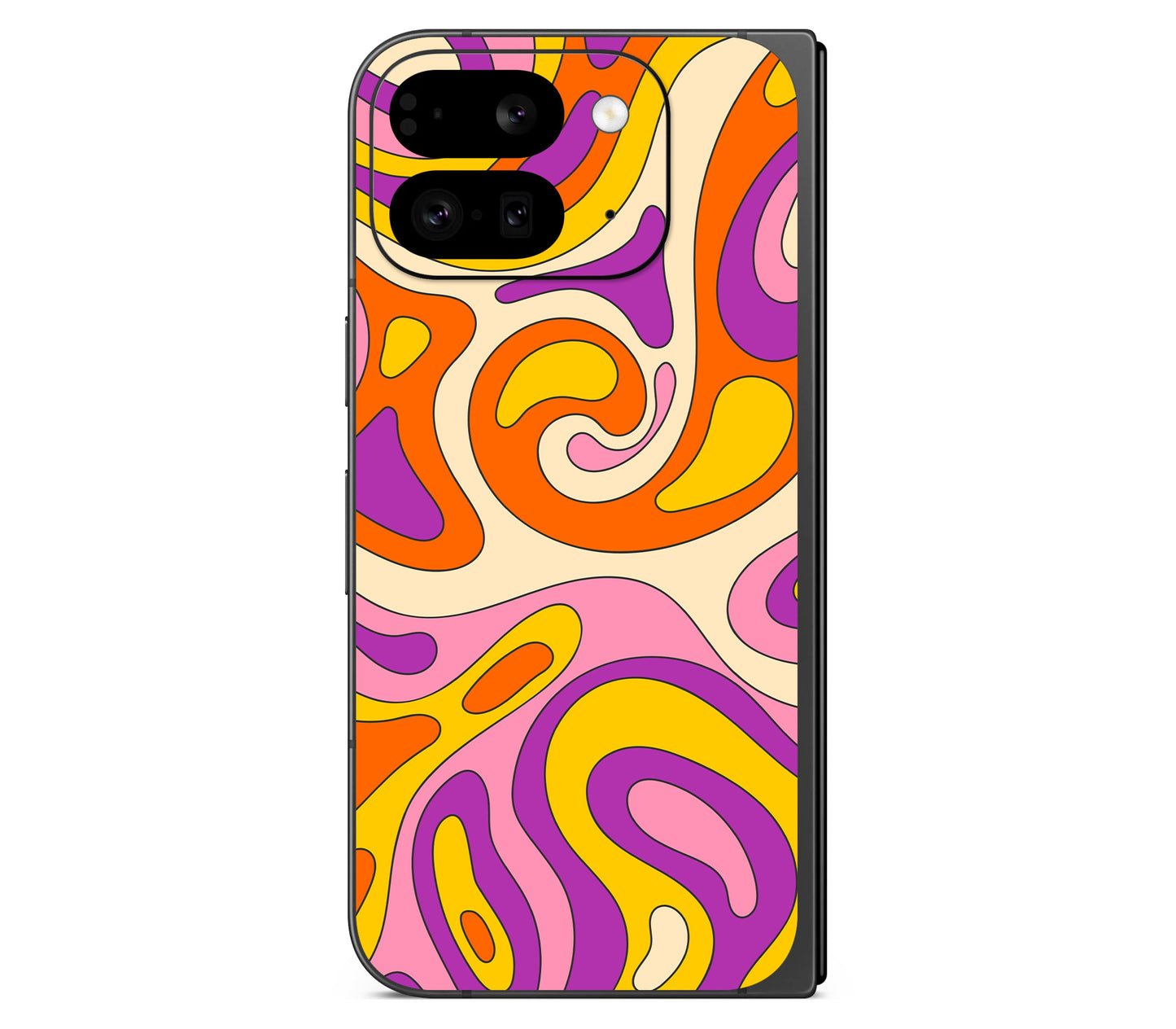 Google Pixel 11 Pro Fold skin, Psycho Vortex, back skin