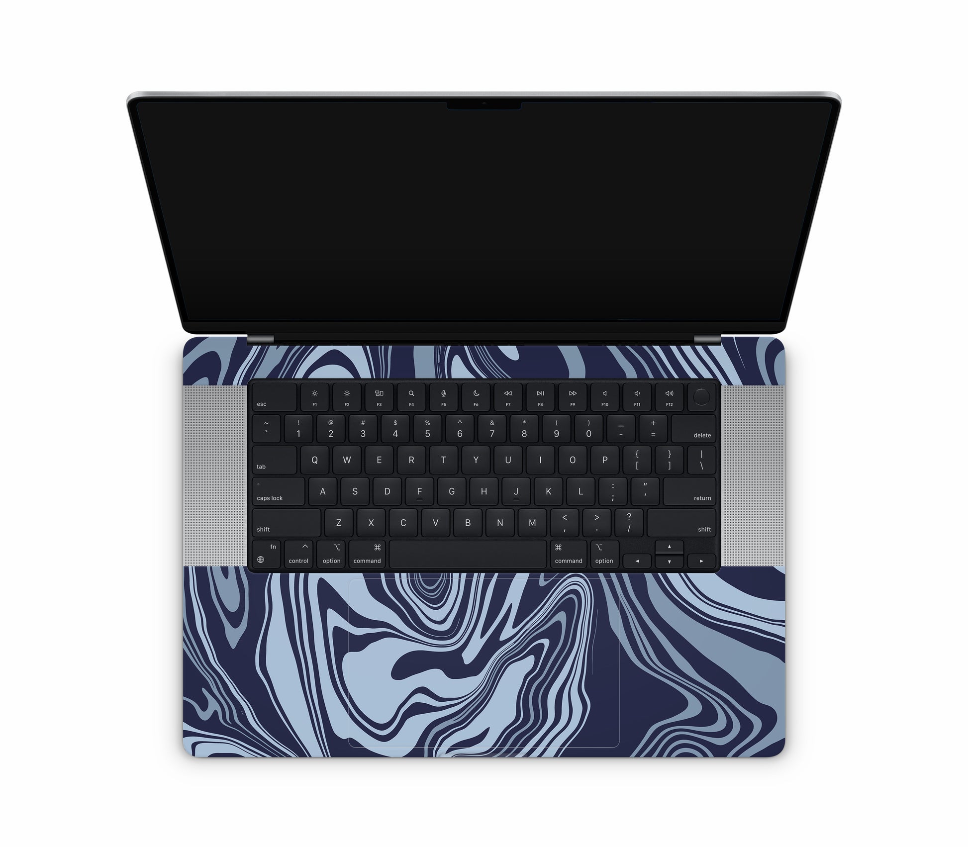 MacBook Pro 16" (2022, M2) skin, Vertigo (Blur), inside skin