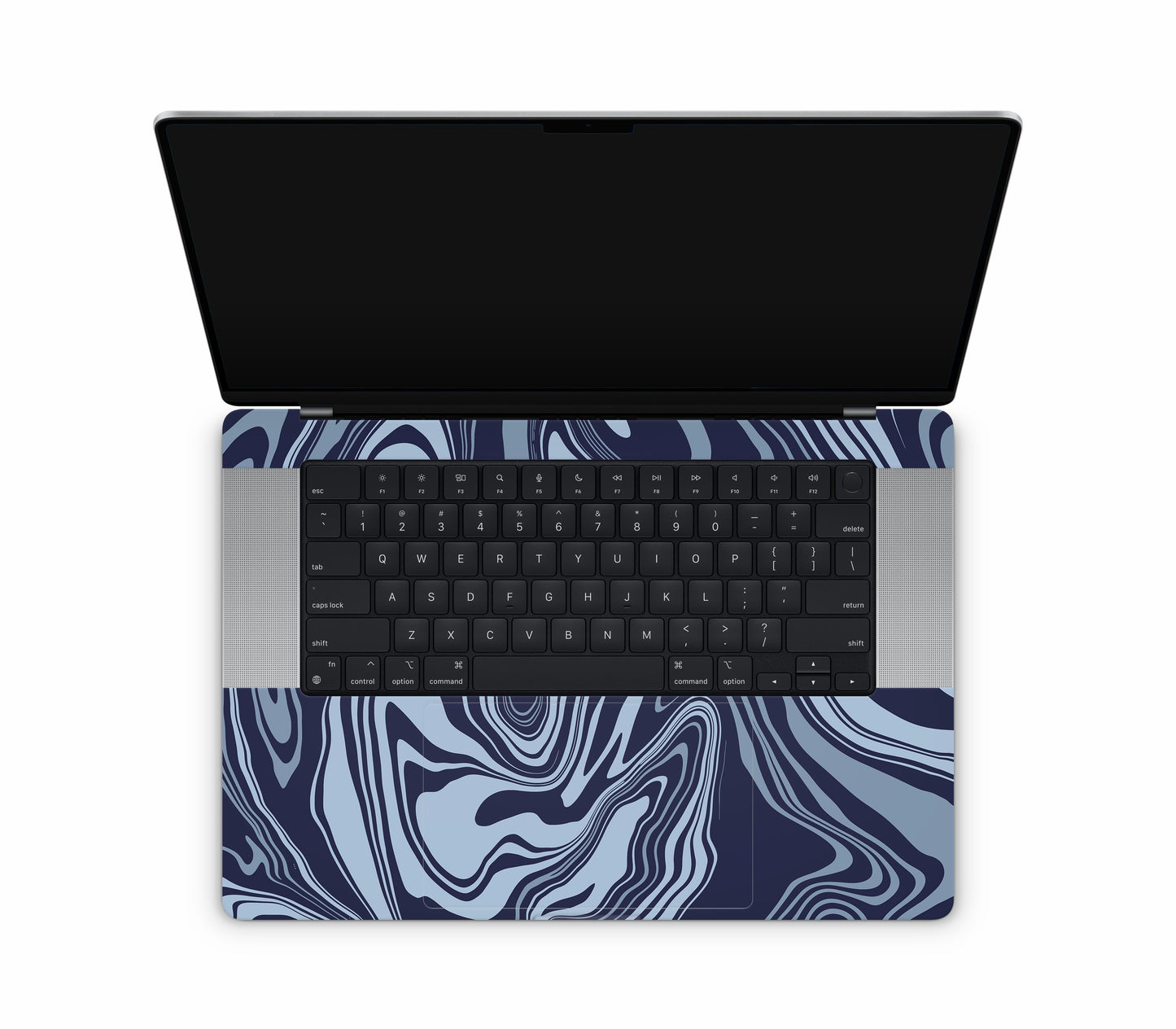 MacBook Pro 16" (2024, M4) skin, Vertigo (Blur), inside skin
