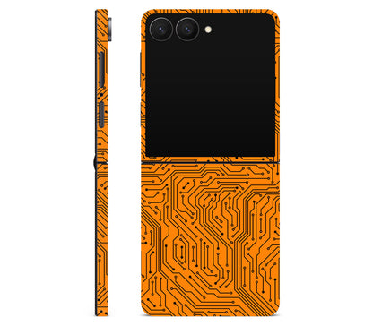 Galaxy Z Flip 8 skin, Pulse Grid