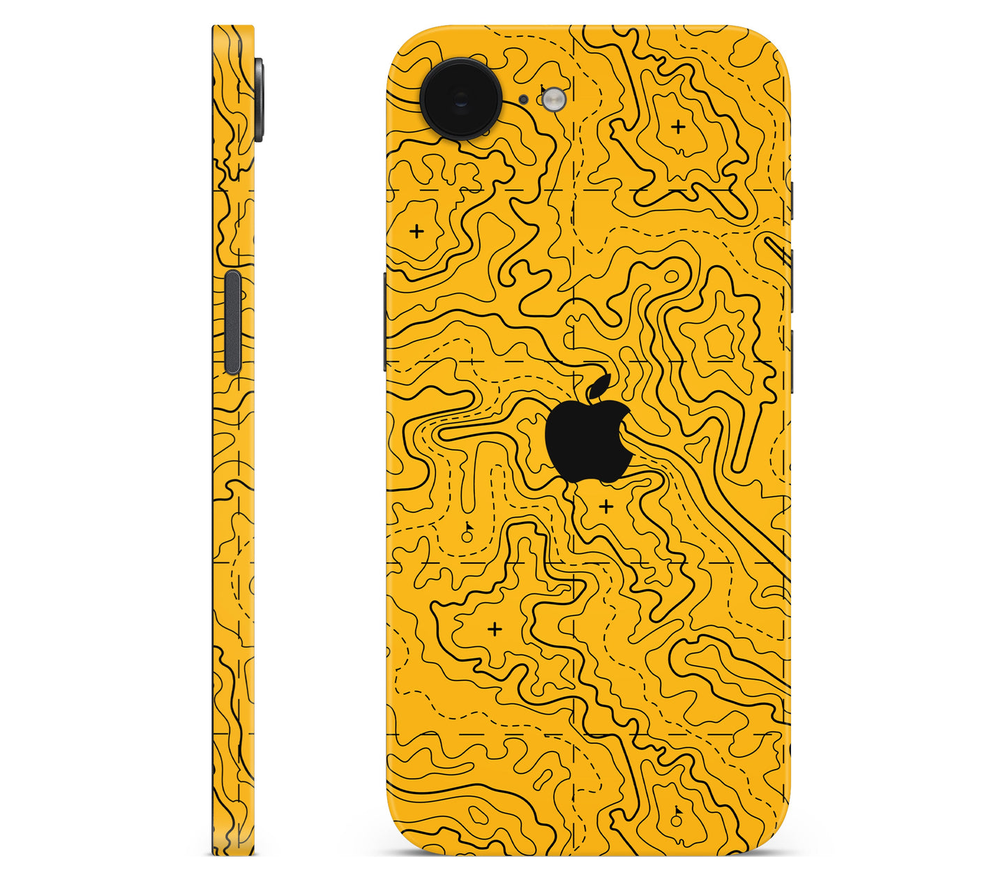 iPhone 17e skin, Lockdown (No Return), full wrap with logo cutout
