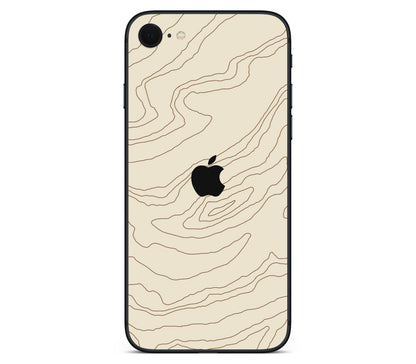 iPhone SE 2020 Gen2 skin, Dune, back skin with logo cutout