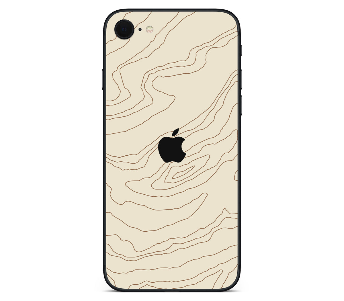 iPhone SE 2022 Gen3 skin, Dune, back skin with logo cutout