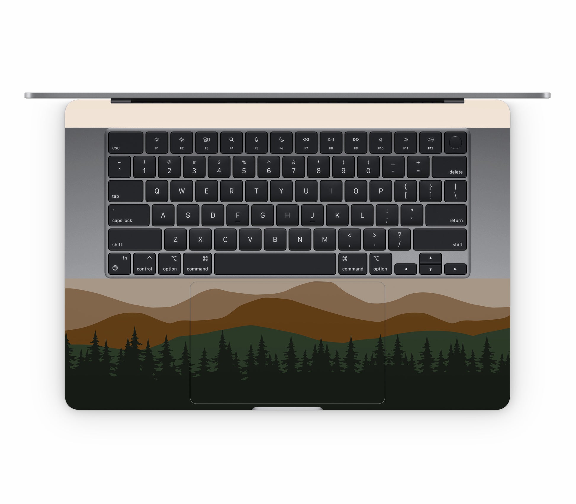 MacBook Air 15" (2025, M4) skin, Sierra Dusk, inside skin