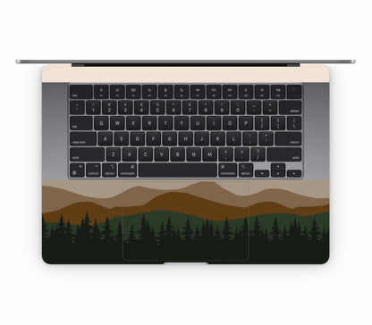 MacBook Air 15" (2024, M3) skin, Sierra Dusk, inside skin