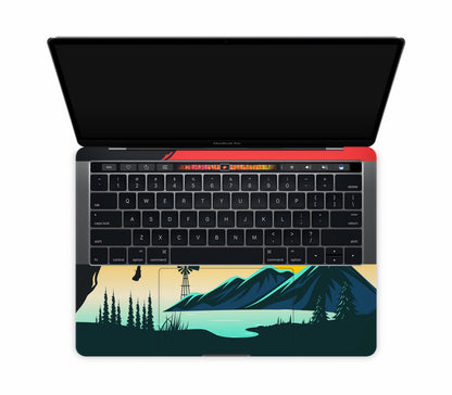 MacBook Pro 13" (2016-2019) Touch Bar skin, Skybound, inside skin