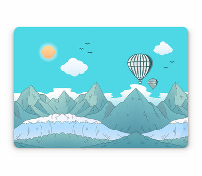 MacBook Air 15" (2025, M4) skin, Altitude Error, top skin without logo cutout