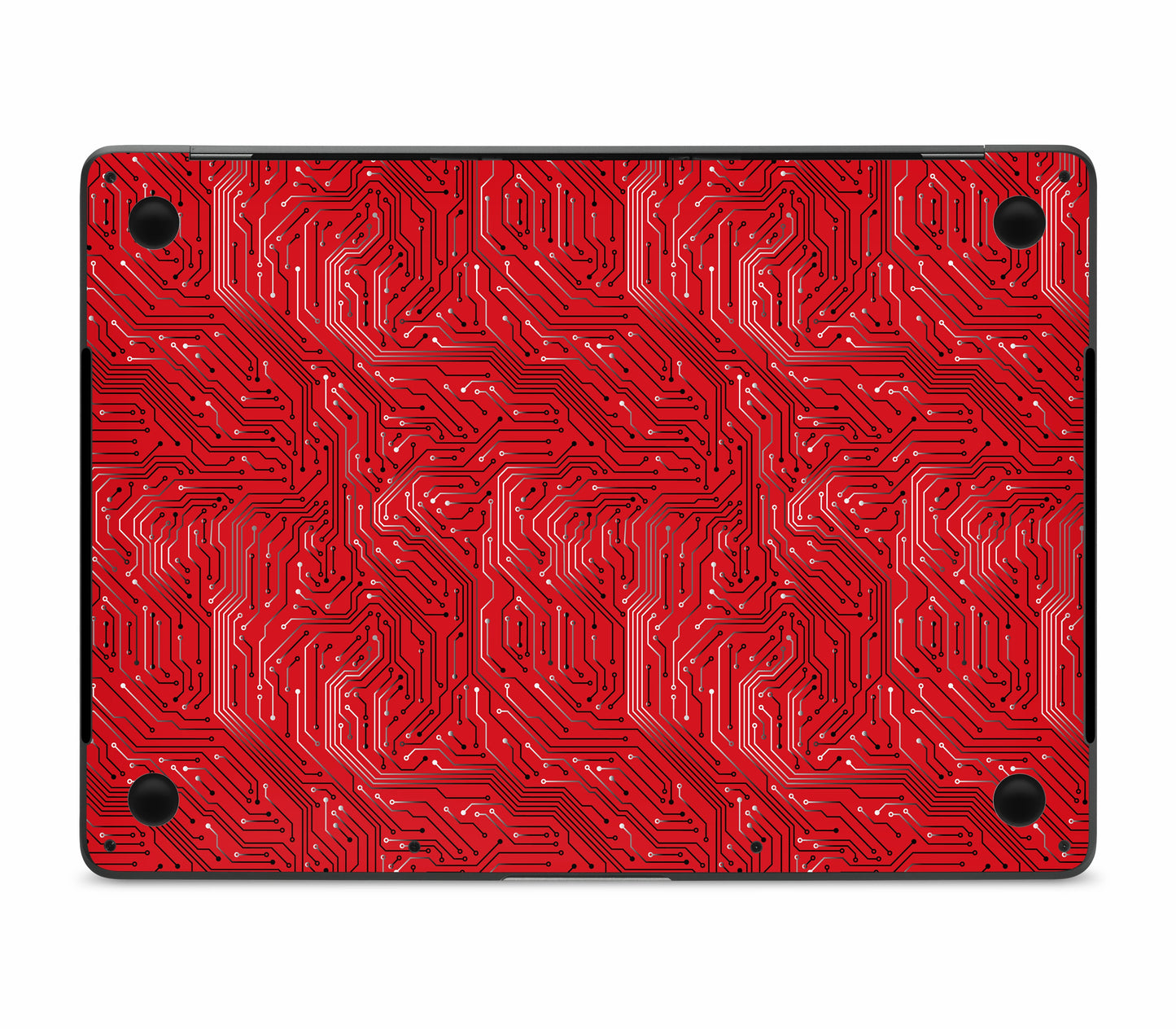 Macbook Pro 13" (2016-2019) Touch Bar skin, REDLINE, bottom skin