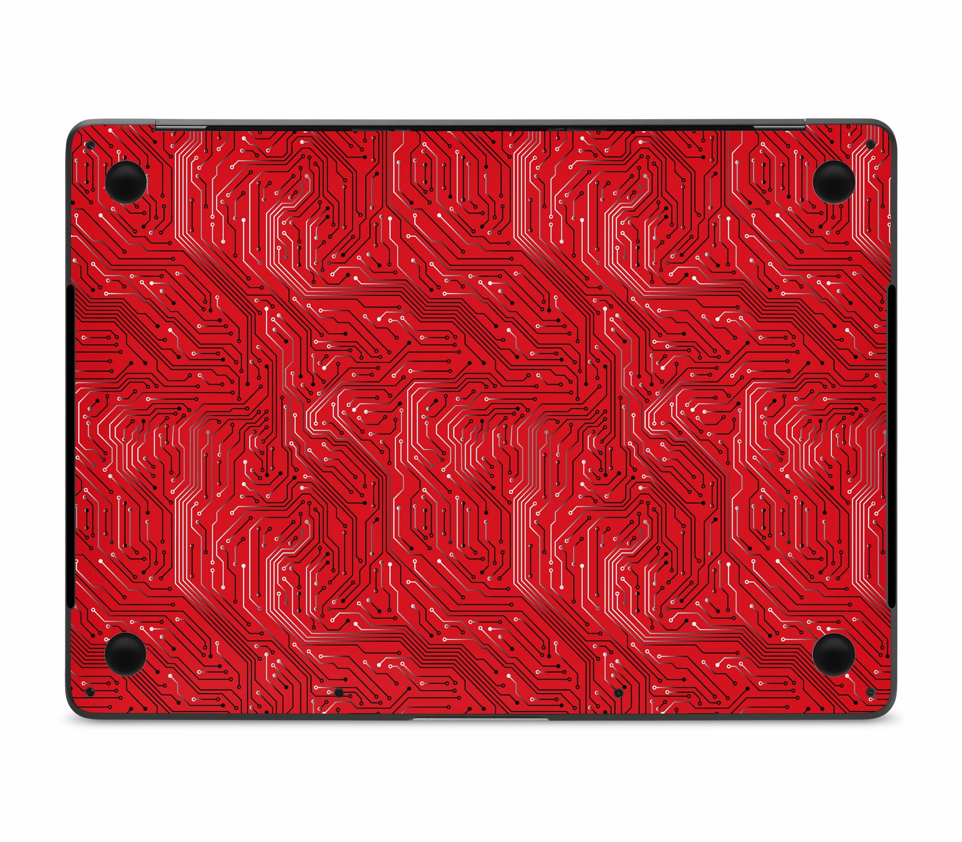 Macbook Pro 13" (2016-2019) Touch Bar skin, REDLINE, bottom skin