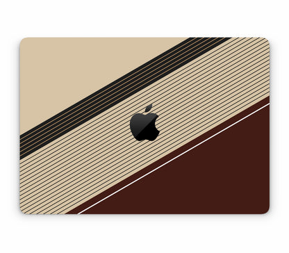 MacBook Air 13" (2024, M3) skin, Edge, top skin with logo cutout