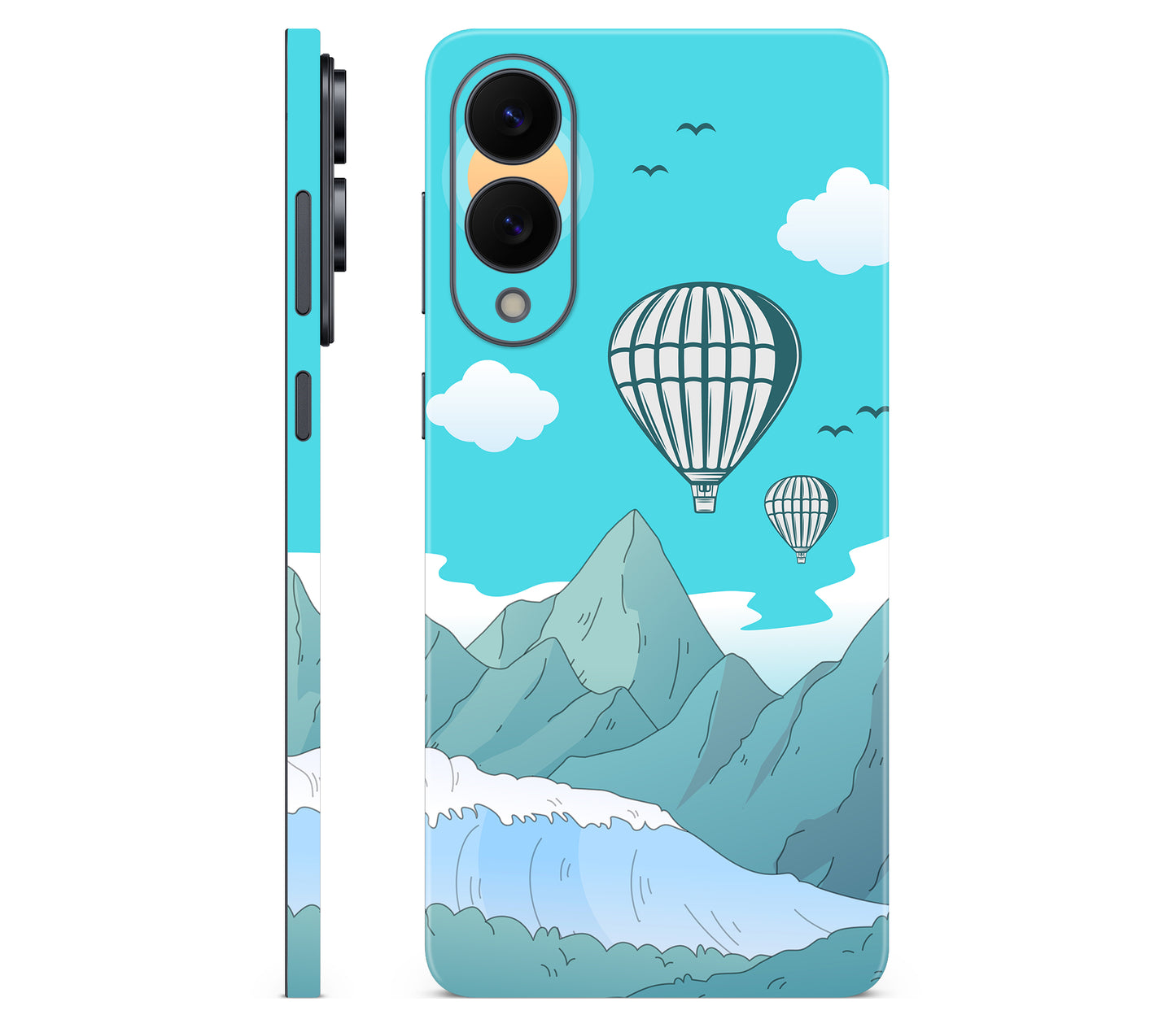Galaxy S25 Edge skin, Altitude Error, full wrap skin