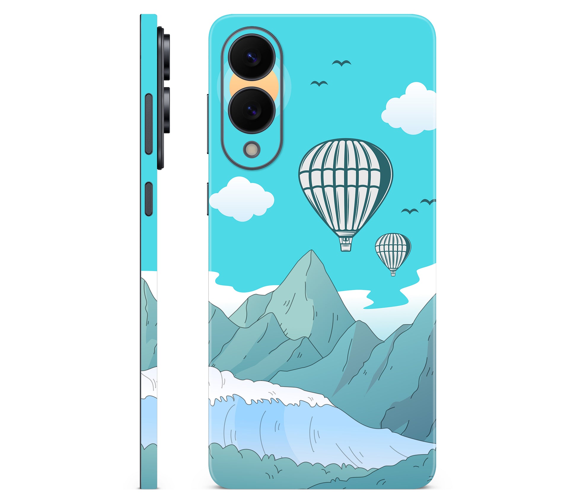 Galaxy S25 Edge skin, Altitude Error, full wrap skin