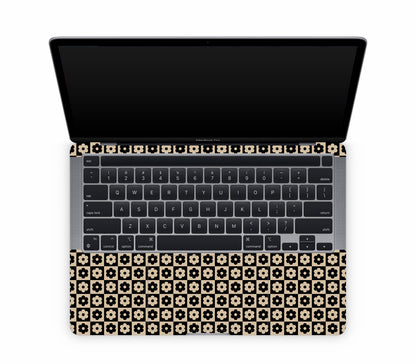 MacBook Pro 13" (2020, M1) skin, Floral Grid, inside skin