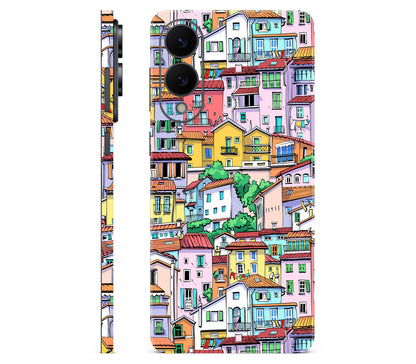 Galaxy S25 Edge skin, Menton Mosaic, full wrap skin