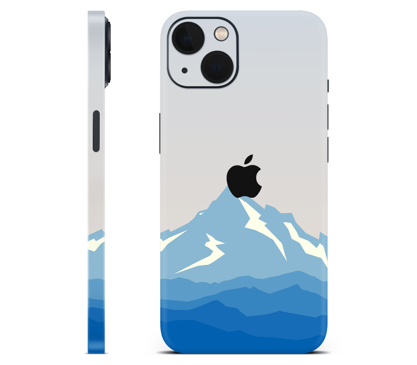 iPhone 13 skin, Everest, full wrap with logo cutout